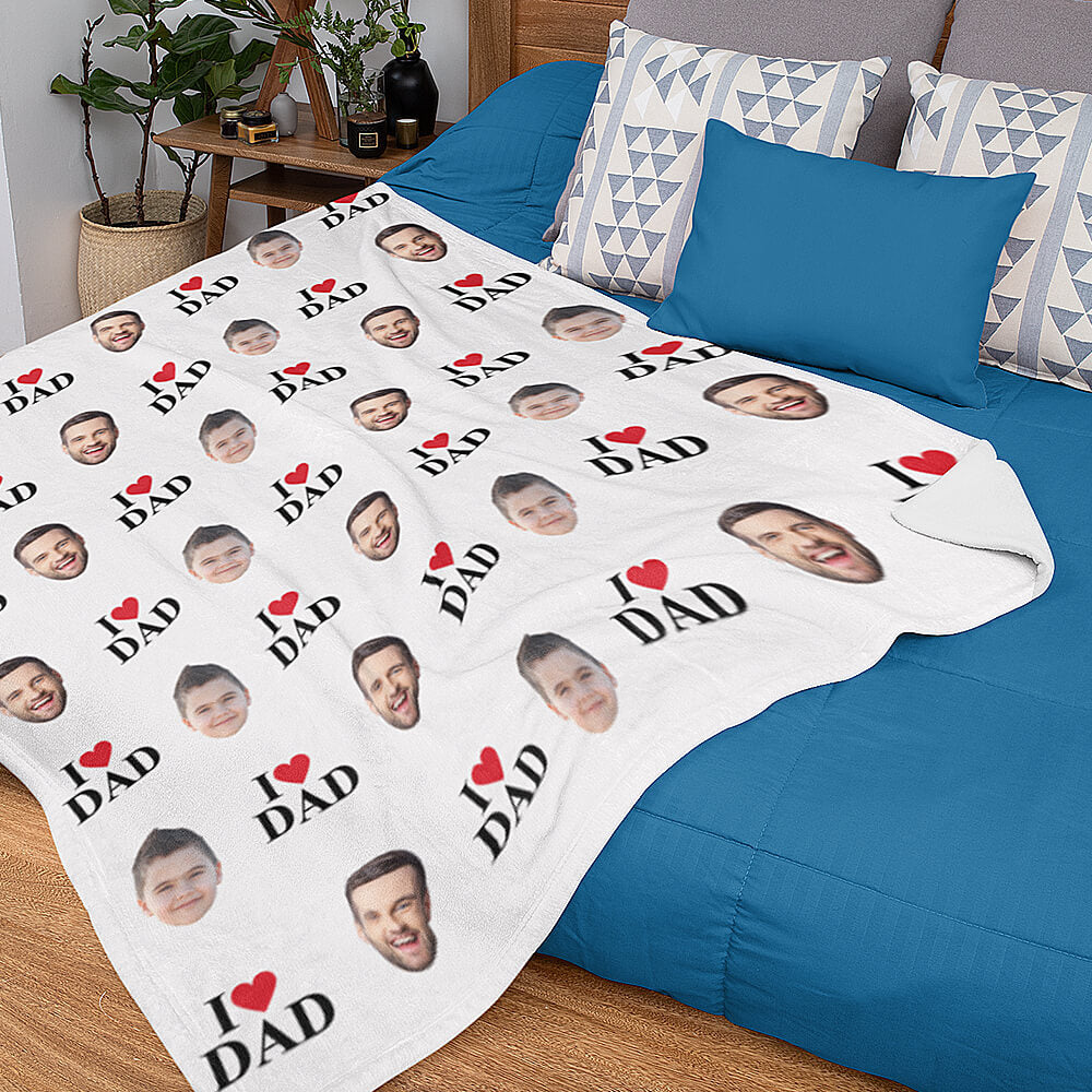 custom blanket for dad