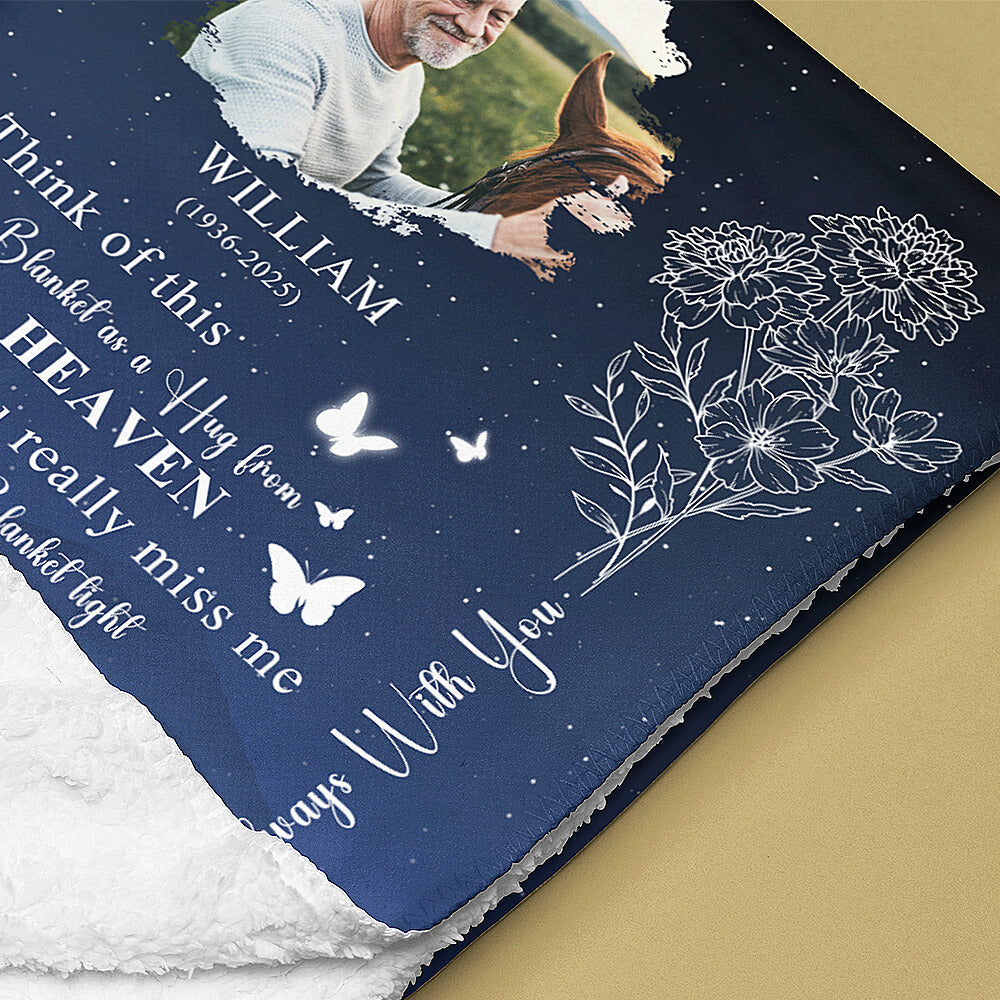 custom memorial blankets