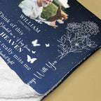 custom memorial blankets