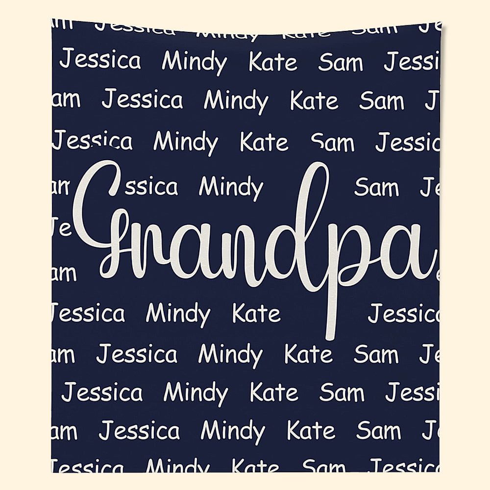 blanket for grandpa