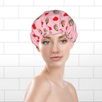 shower cap with heart
