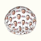 I Love My Husband Shower Cap – Custom Photo Shower Cap Gift for Couples