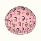 custom rose shower cap