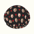 custom rose shower cap