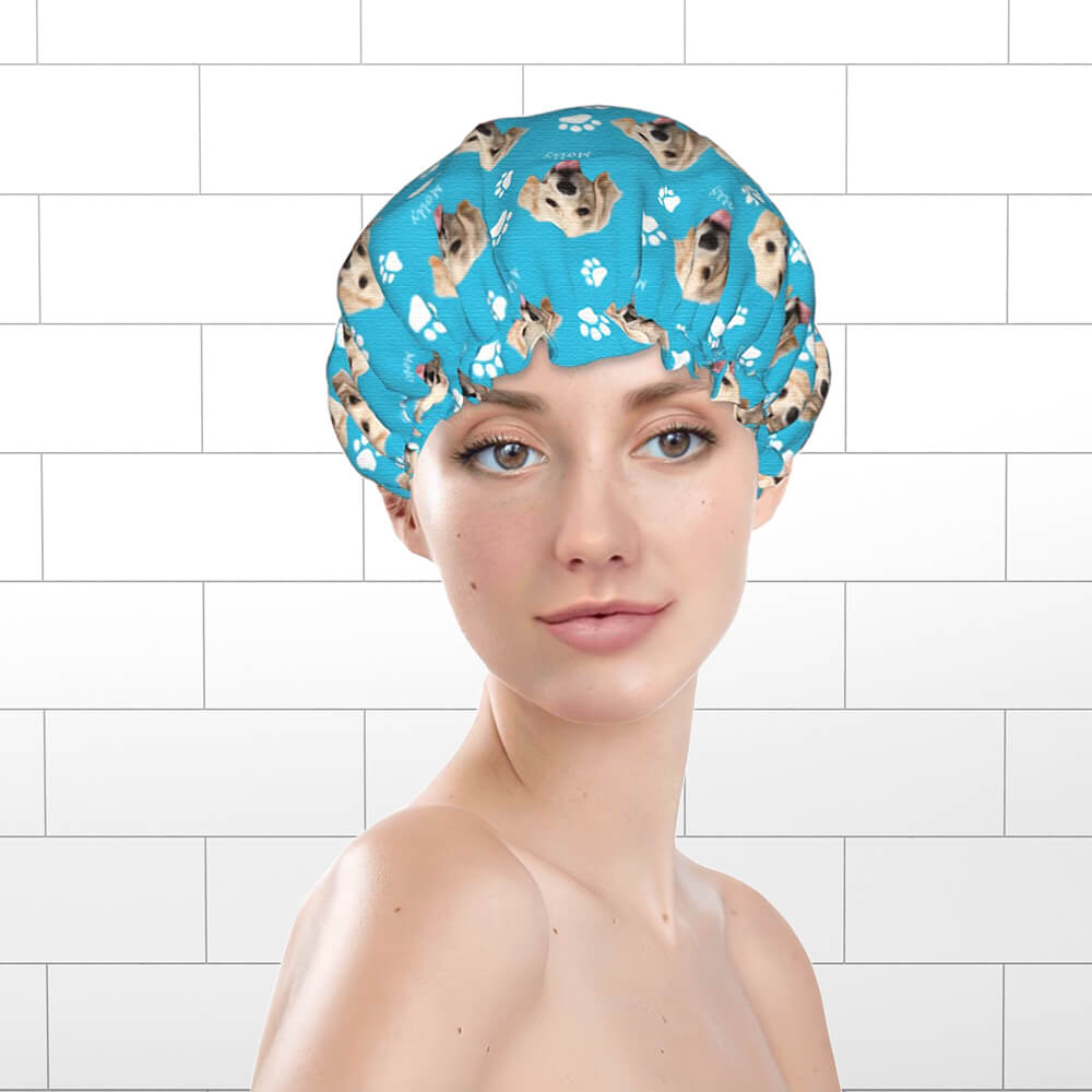 dog shower cap