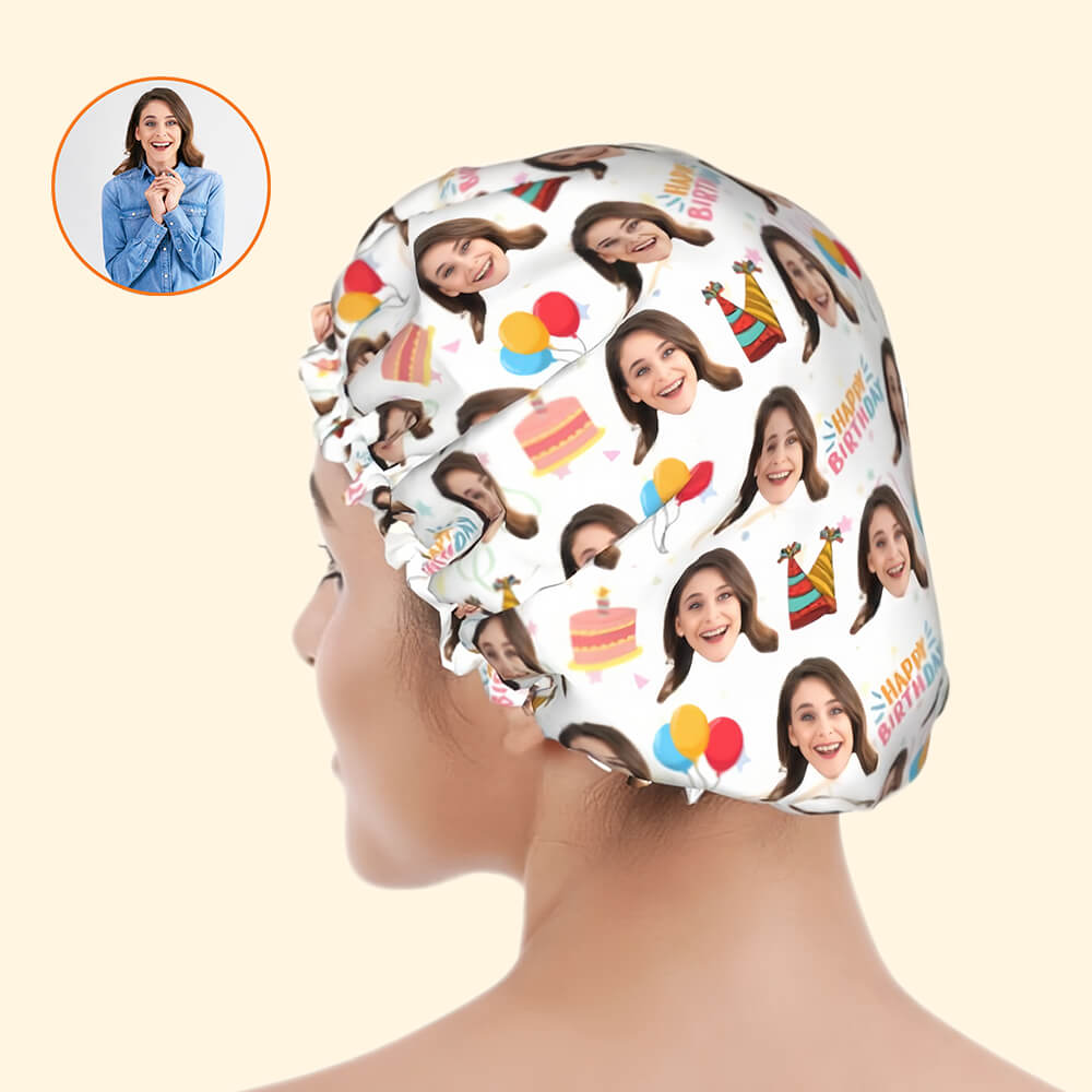 birthday shower cap
