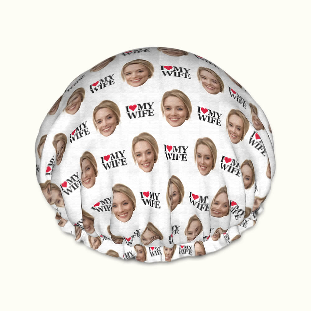photo shower cap