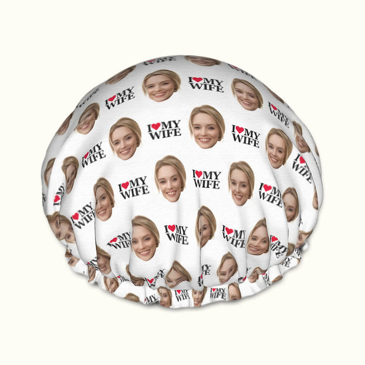 photo shower cap