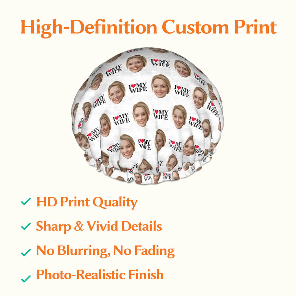photo shower cap