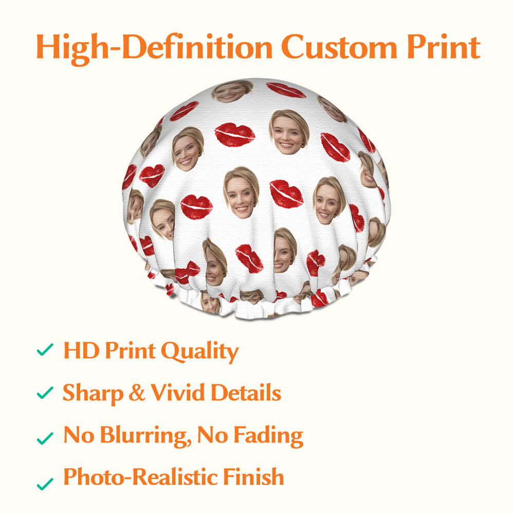 custom shower cap