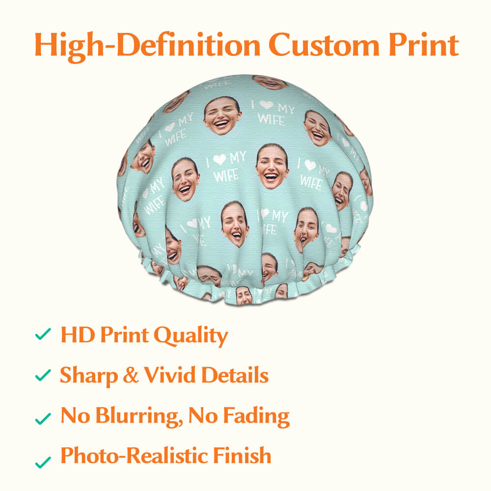 custom shower cap