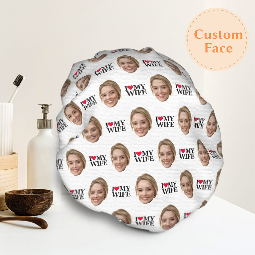 photo shower cap