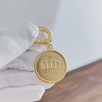 Crown Engraved Pet ID Tag