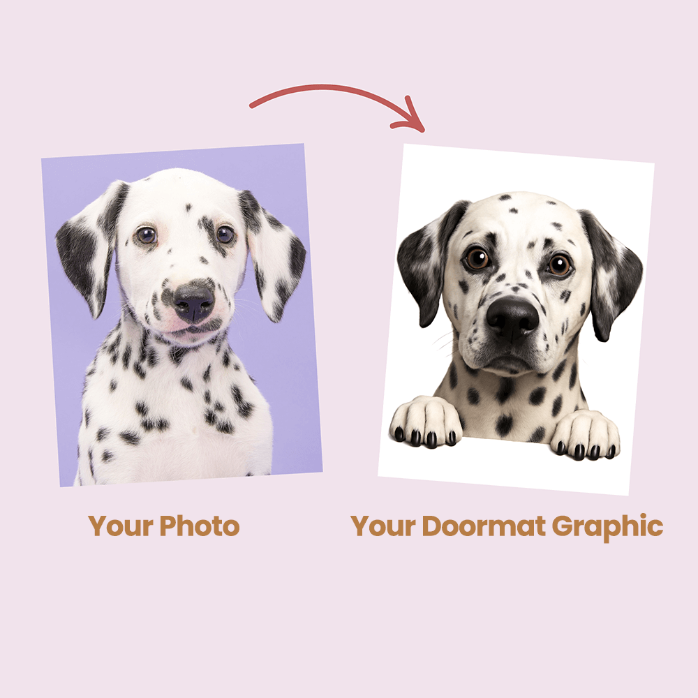 custom dog doormat