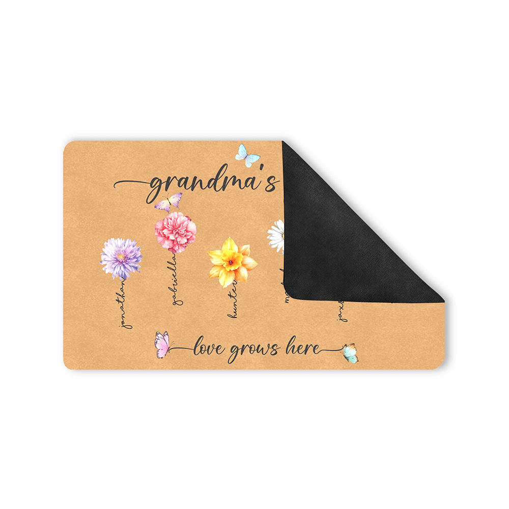 grandma's garden doormat