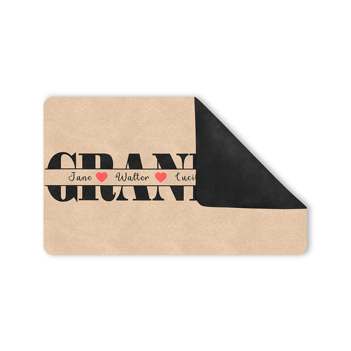 custom doormat for grandma