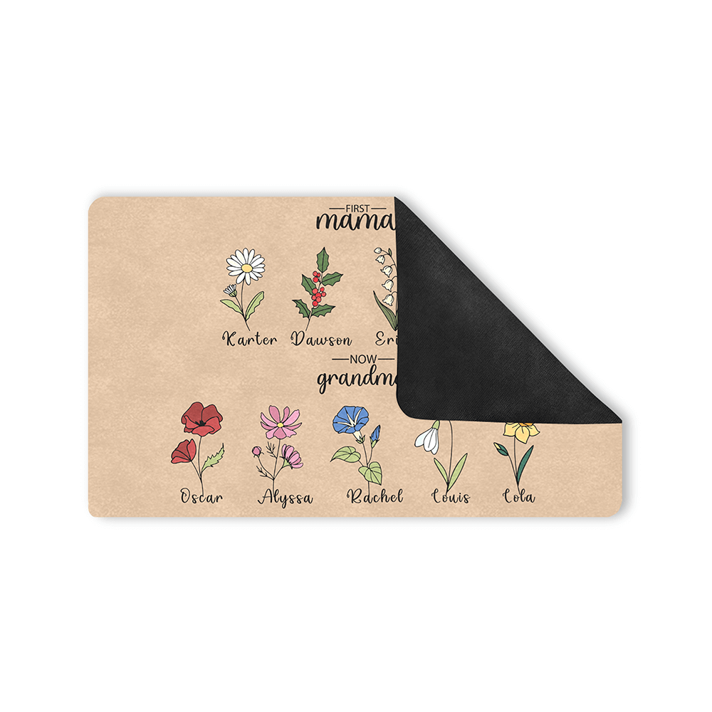 grandma's garden doormat