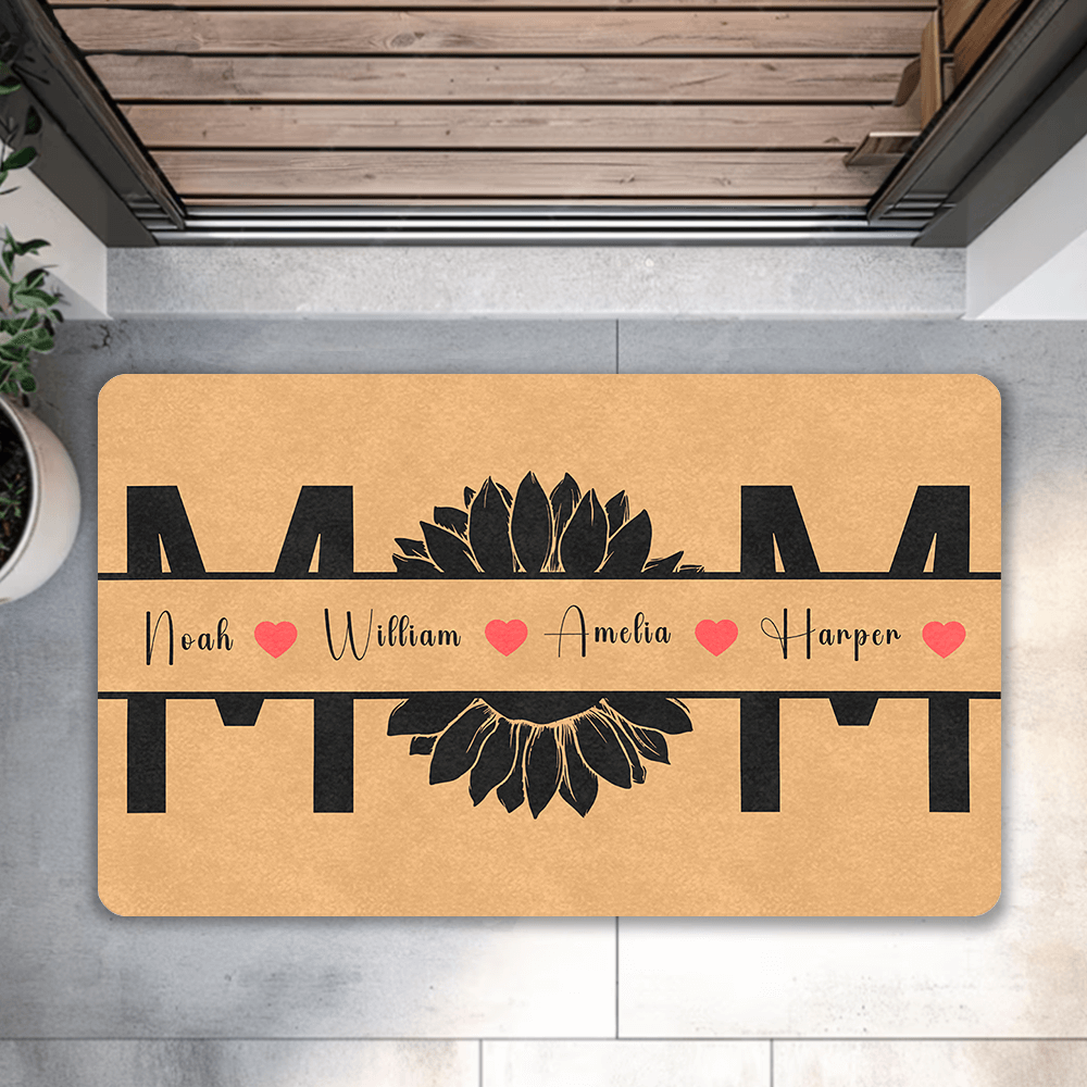 custom mom doormat