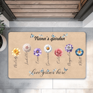 nana's garden doormat