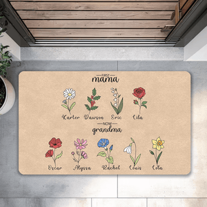 grandma's garden doormat