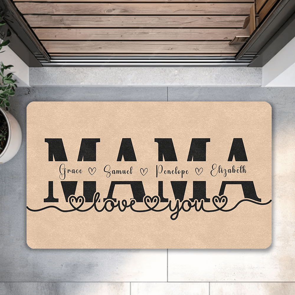 custom doormat for mama