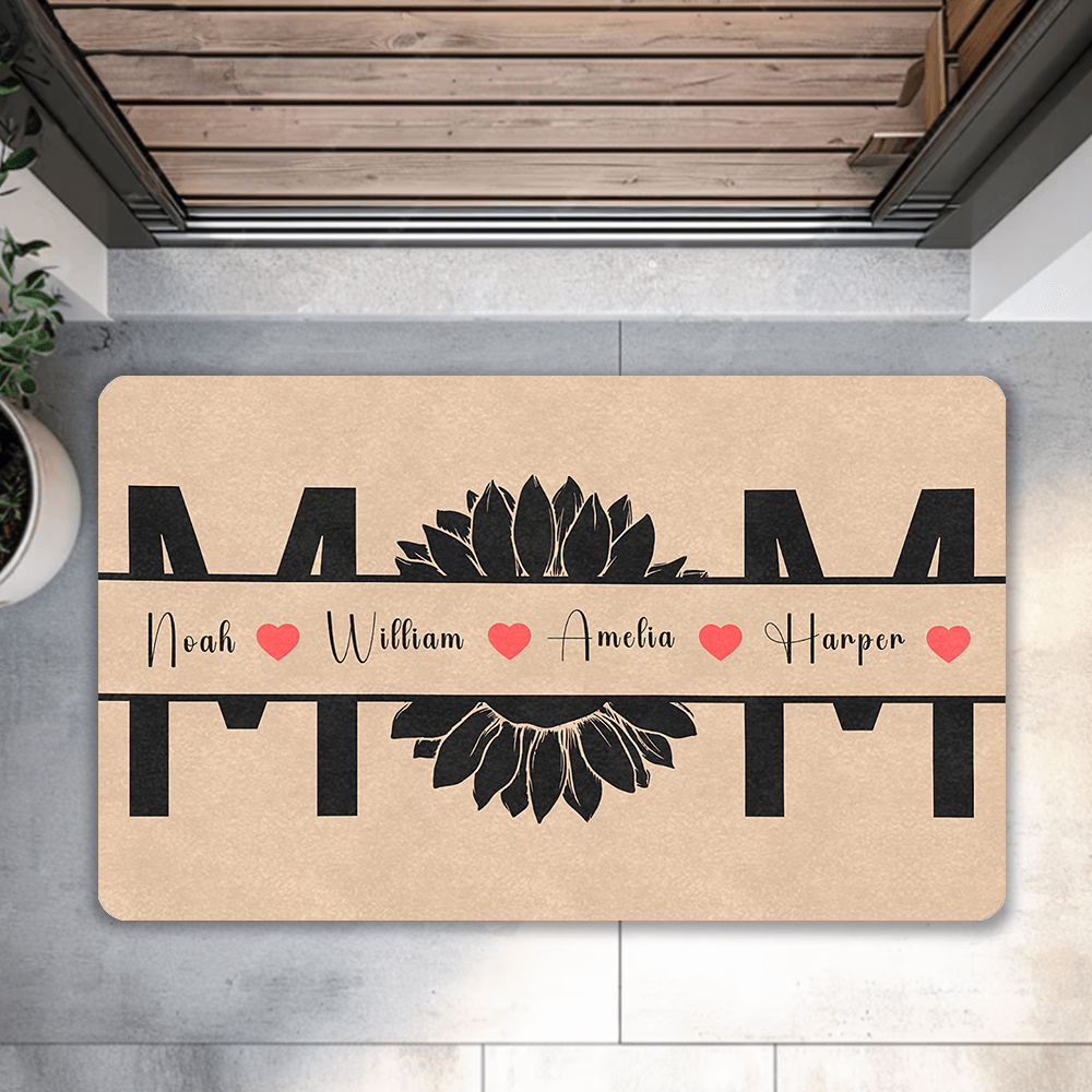 custom mom doormat
