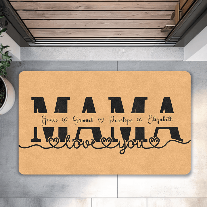 custom doormat for mama