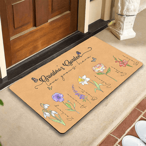 Grandma's Garden Doormat