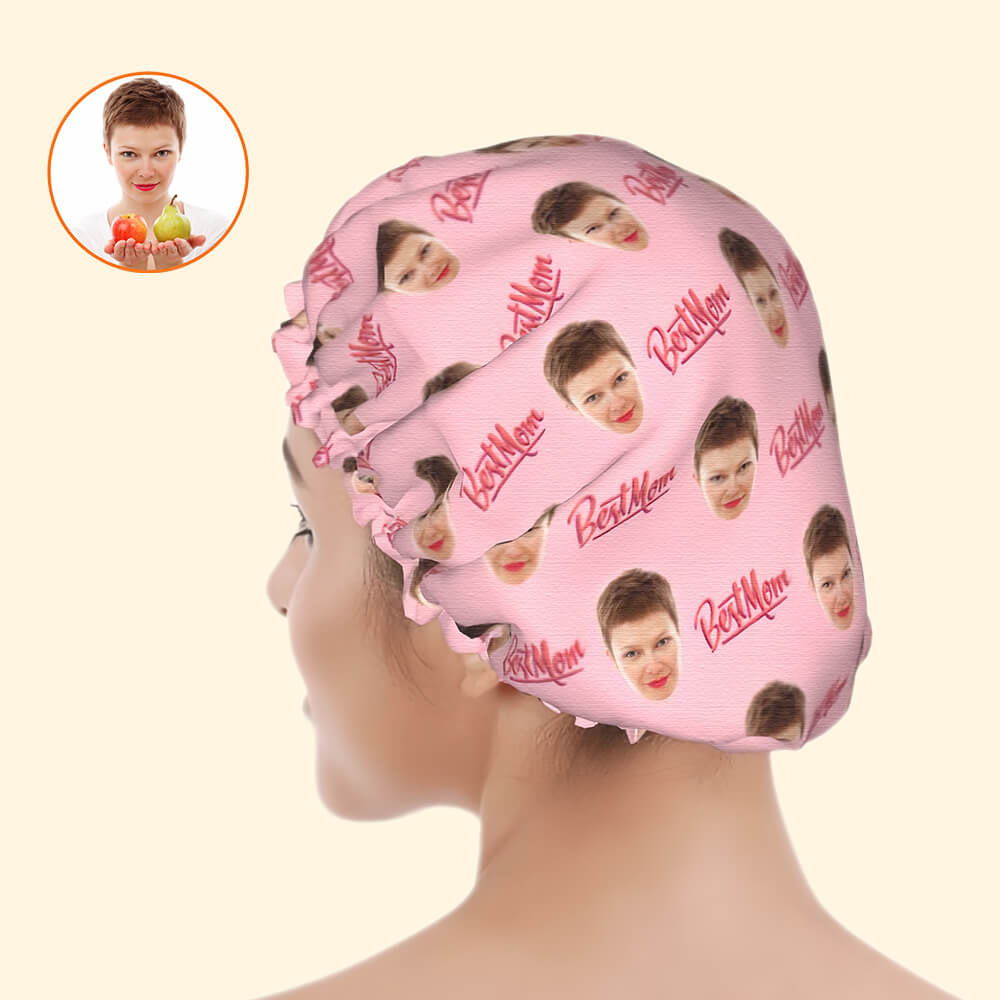 Best Mom Shower Cap – Personalized Shower Cap for Mother's Day Gift for Mom