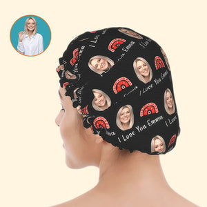 custom shower cap
