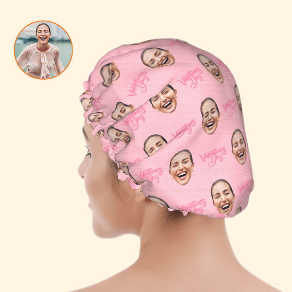 Valentine's Day Shower Cap - Personalized Shower Cap for Couple