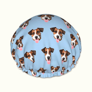 custom shower cap for pet lovers