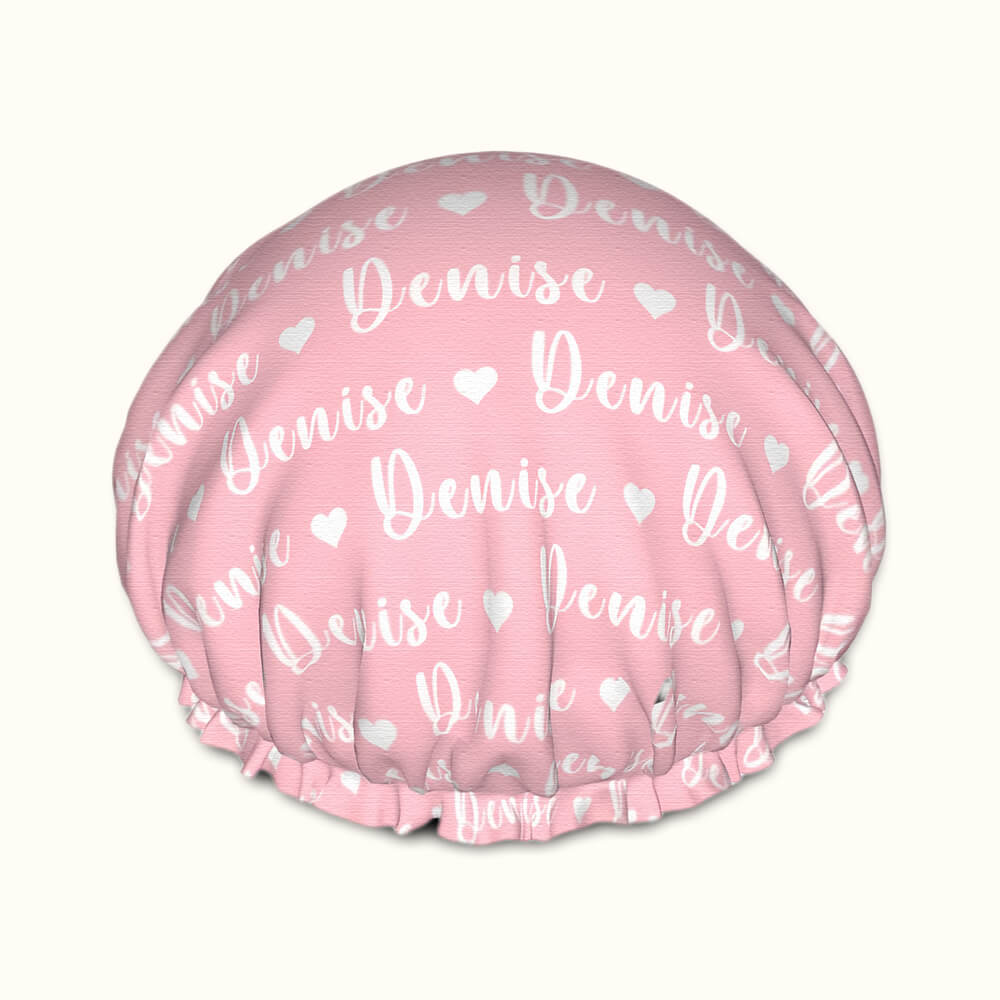custom shower cap