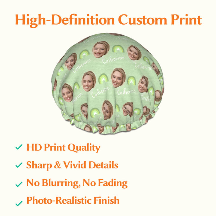 custom shower cap