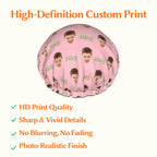 custom shower cap