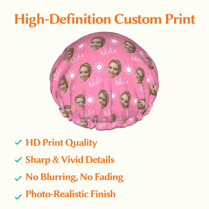 custom shower cap