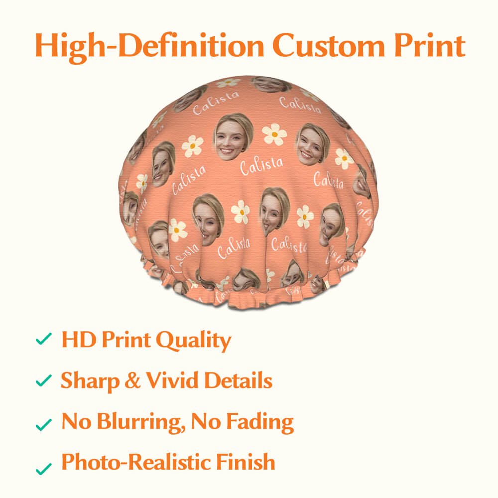 custom shower cap