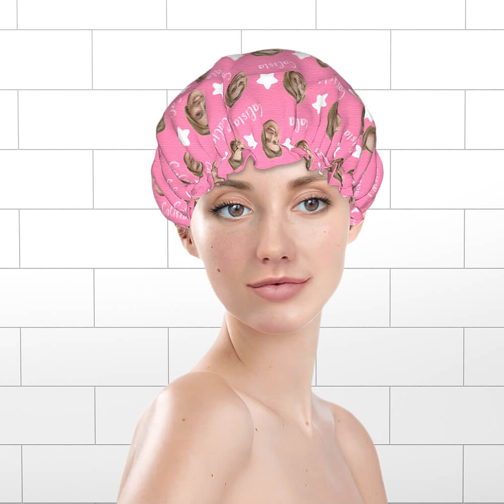 custom shower cap