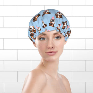 custom shower cap for pet lovers