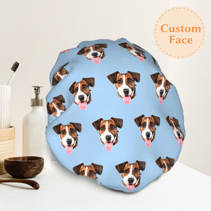 custom shower cap for pet lovers