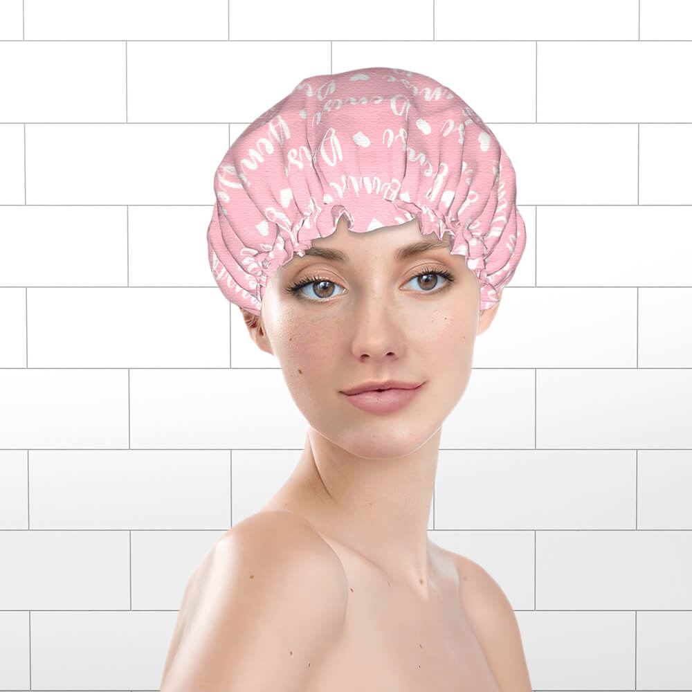custom shower cap