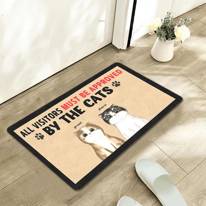 custom dog doormat