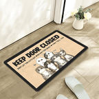 custom dog doormat