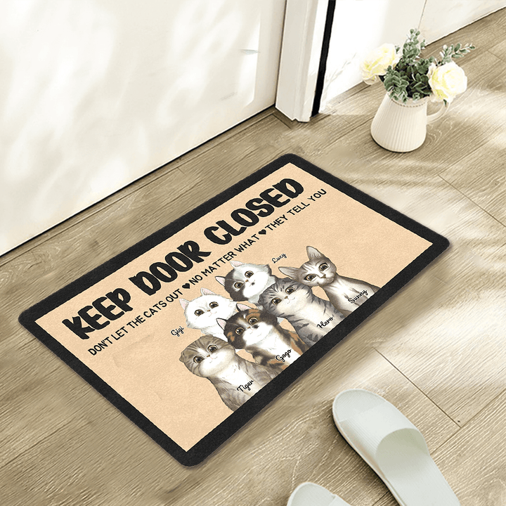 custom dog doormat