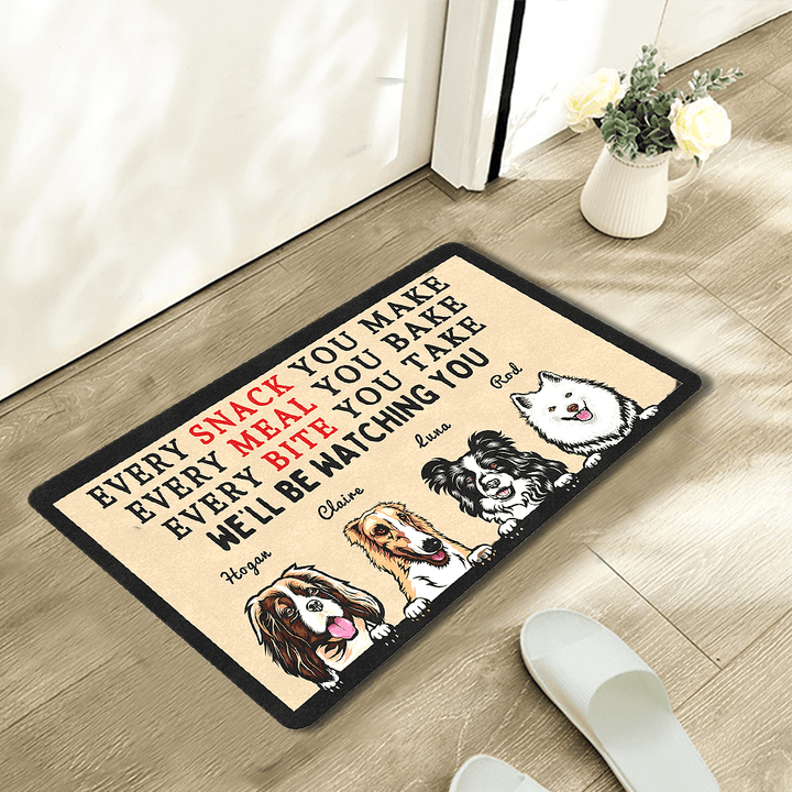 custom dog doormat