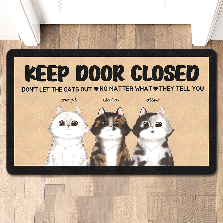 custom dog doormat