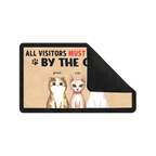 custom dog doormat