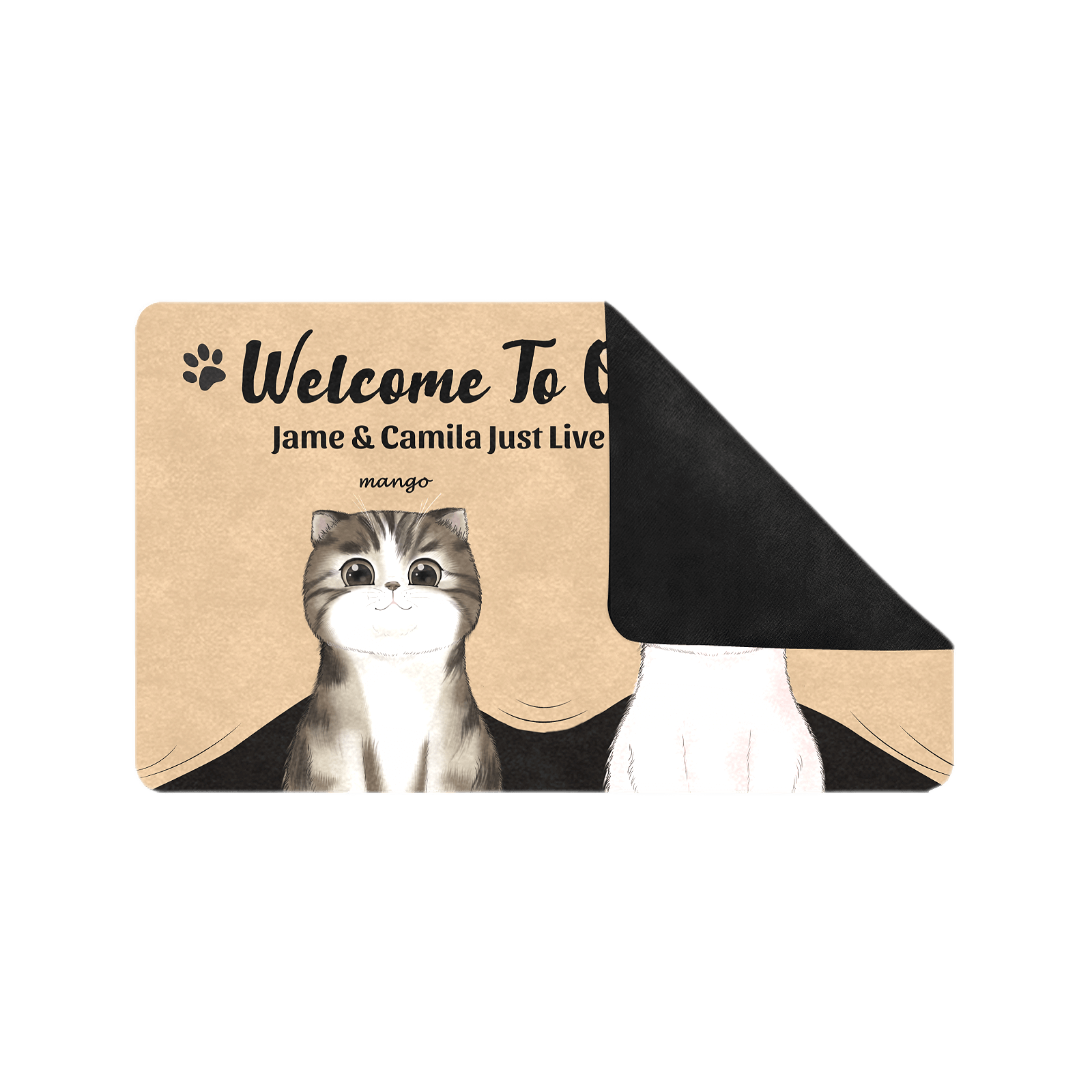 custom dog doormat