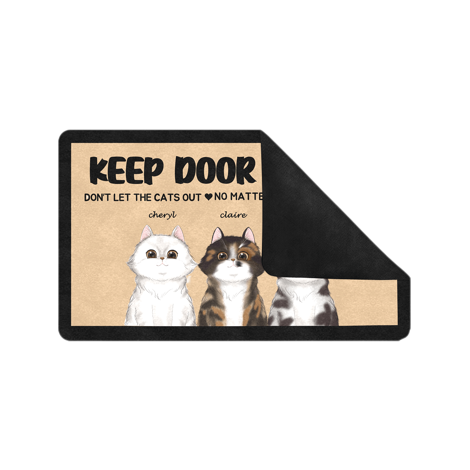 custom dog doormat
