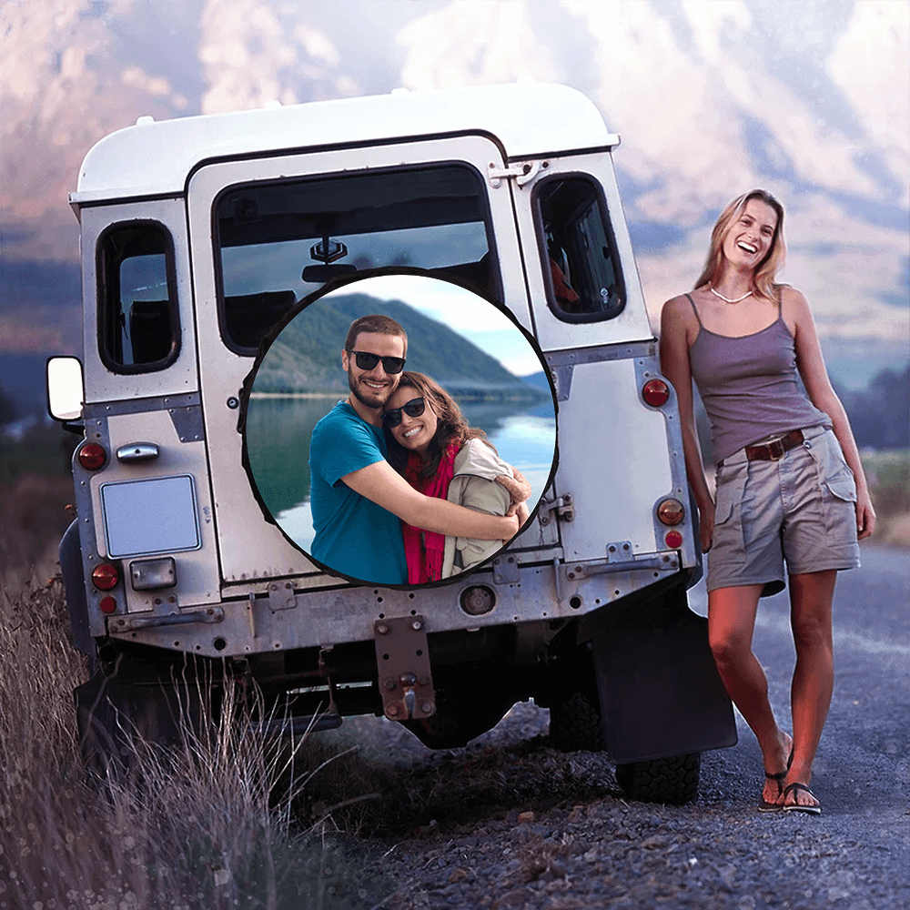 Custom spare tire covers Personalized tire cover for camper fit for Jeep/CRV/RV Spare Tire Covers All tire size
